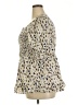 BLOOMCHIC 100% Polyester Ivory 3/4 Sleeve Blouse Size 18 - photo 5