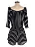 Ambiance Stripes Black Romper Size S - photo 2