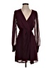 Express Outlet 100% Polyester Solid Burgundy Cocktail Dress Size XS - photo 1