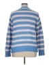 Kiel James Patrick 100% Cotton Stripes Blue Pullover Sweater Size XL - photo 2