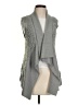 Kensie 100% Nylon Gray Cardigan Size S - photo 1