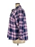 Talbots Plaid Purple 3/4 Sleeve Button-Down Shirt Size 2X Petite - photo 5