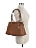 Halston Solid Brown Satchel One size - photo 2