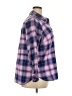 Talbots Plaid Purple 3/4 Sleeve Button-Down Shirt Size 2X Petite - photo 4