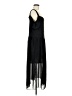Unbranded 100% Polyester Solid Black Cocktail Dress Size M (estimated) - photo 4