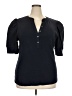 Veronica Beard Jeans Black 3/4 Sleeve Blouse Size 3X - photo 1
