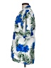 Assorted Brands 100% Polyester Tropical Blue Kimono Size M - photo 5