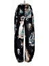 Unbranded 100% Polyester Print Black Casual Pants Size L - photo 1