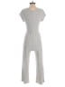 Caution to the Wind Stripes Gray Jumpsuit Size XS - photo 2