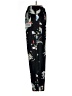 Unbranded 100% Polyester Print Black Casual Pants Size L - photo 4