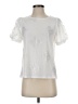 Como Blu Silver Short Sleeve Blouse Size S - photo 1