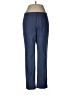 Banana Republic Chevron-herringbone Blue Wool Pants Size 6 - photo 1