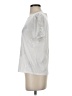 Como Blu Silver Short Sleeve Blouse Size S - photo 5