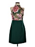 Boston Proper Tropical Green Cocktail Dress Size 4 - photo 1