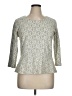 J.Crew Ivory 3/4 Sleeve Top Size XL - photo 1
