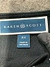 Karen Scott 100% Cotton Black Pullover Sweater Size 2X - photo 7