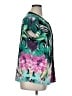 Dana Buchman Tropical Green Short Sleeve Blouse Size XL - photo 4