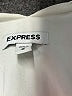 Express 100% Polyester Ivory Short Sleeve Top Size XL - photo 7