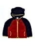 L.L.Bean 100% Polyester Red Zip Up Hoodie Size 12-18 mo - photo 1