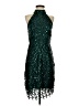 Boston Proper Stars Green Cocktail Dress Size 4 - photo 1