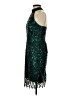 Boston Proper Stars Green Cocktail Dress Size 4 - photo 5