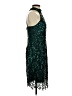 Boston Proper Stars Green Cocktail Dress Size 4 - photo 4