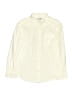 Old Navy Solid Ivory Long Sleeve Button-Down Shirt Size 6 - 7 - photo 1