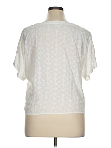 Style&Co Short Sleeve Blouse (view 2)
