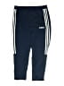 Adidas 100% Polyester Blue Track Pants Size L (kids) - photo 1