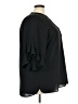 Nordstrom Rack 100% Polyester Black 3/4 Sleeve Blouse Size 3X - photo 4