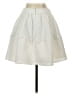 Express Chevron-herringbone Silver Ivory Casual Skirt Size 4 - photo 2