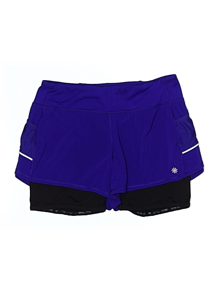 Pre-owned Athleta Athletic Shorts In Blue