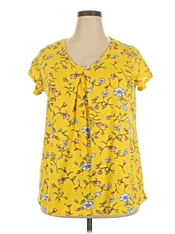 Ellos Short Sleeve Blouse (view 1)