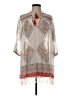 Roberta Roller Rabbit 100% Cotton Silver Kimono Size XS - photo 1
