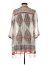 Roberta Roller Rabbit 100% Cotton Silver Kimono Size XS - photo 2