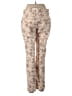 Ann Taylor LOFT Print Ivory Casual Pants Size S - photo 2