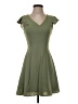 Altar'd State 100% Polyester Solid Green Casual Dress Size S - photo 1