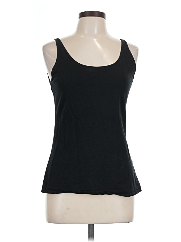 Pre-owned Ny & C Tank Top Black Strapless Neckline Tops