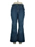Christopher & Banks Solid Blue Jeans Size 14 (petite) - photo 1