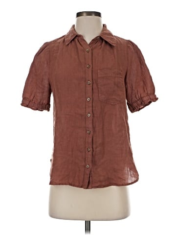 Pilcro Short Sleeve Blouse (view 1)