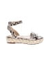 Vince Camuto Animal Print Gray Sandals Size 8 - photo 1