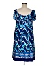 Muse Blue Casual Dress Size 1X - photo 2