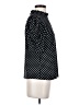 CeCe Polka Dots Black 3/4 Sleeve Top Size S - photo 4