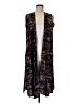 Lularoe 100% Polyester Black Kimono Size M - photo 1
