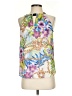 JLo by Jennifer Lopez 100% Polyester Ivory Tank Top Size S - photo 1