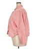 Old Navy 100% Cotton Stripes Red Long Sleeve Button-Down Shirt Size 3X - photo 5