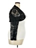 Belle Poque Black 3/4 Sleeve Top Size XXL - photo 4