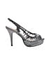 Lady Couture Gray Silver Sandals Size EU 40 - photo 1