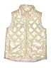 Crewcuts Outlet 100% Polyester Metallic Gold Vest Size 6 - 7 - photo 1