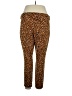 Old Navy Animal Print Brown Casual Pants Size 16 - photo 2